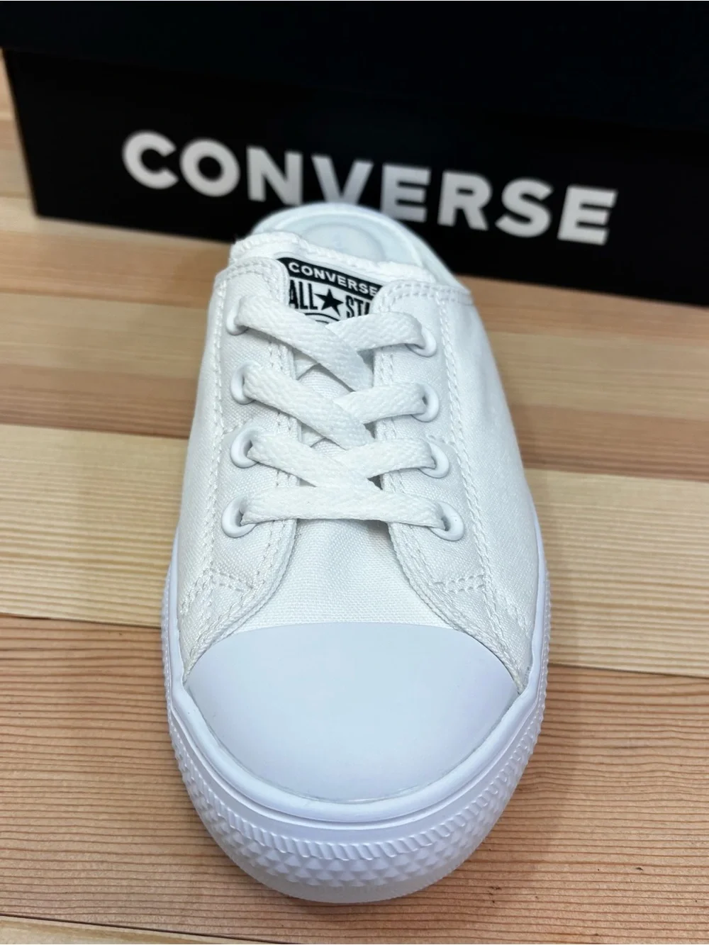 Converse Chuck Taylor All Star Easy On Slip White Mens 6.5 Womens 8.5 Mule - Picture 2 of 7